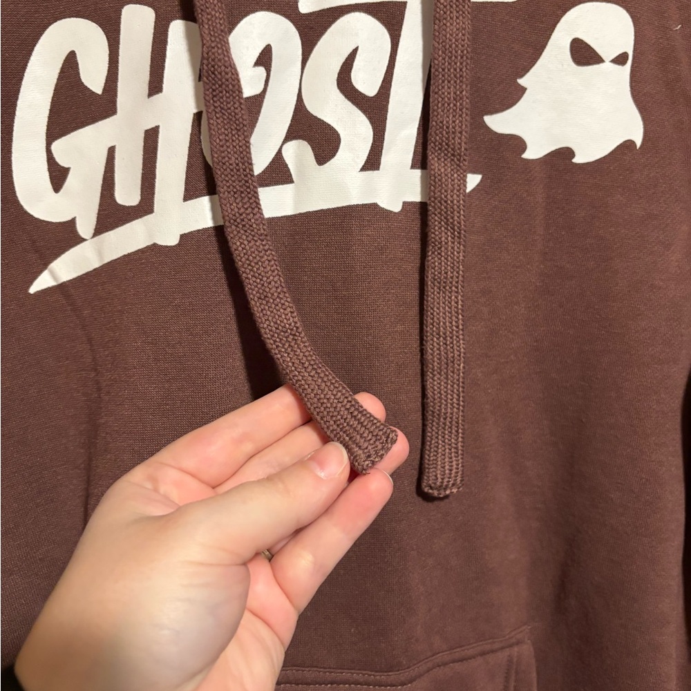 SPORTIQE GHOST Energy Drink Men’s Brown Hoodie Size Medium - Picture 4 of 7